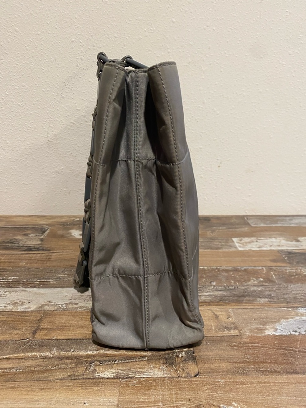 Prada Grey Nylon Tote Bag with COA - Picture 6 of 16